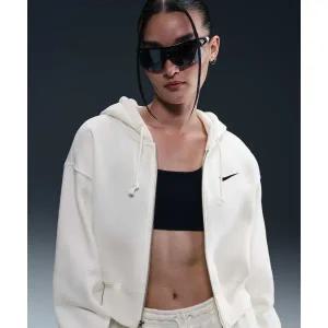 나이키 NIKE 스포츠웨어 플리스 루즈 크롭 풀집 후디 W - 세일:블랙 HJ0941-133 152293