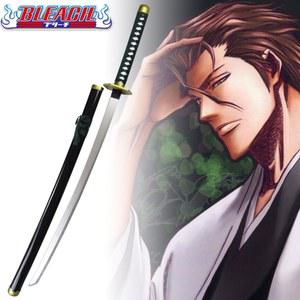애니메이션 블리치 카타나 나무 닌자 블레이드 나이프 Aizen Sousuke Cosplay Prop Sword 실제 크기 일본 Katana 사무라이 세이버 키즈 장난감