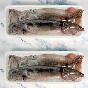 국내산 서해안 오징어 대사이즈 4미 (2마리 X 2팩 / 800g 내외)