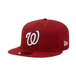 뉴에라 [슈즈네][정품] MLB 어센틱 워싱턴 내셔널스 게임 야구모자 사이즈캡 메이저리그 선수모자 5950-내셔널스-17GAME