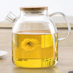 [기타]사마도요 직화 내열유리 티포트 S091 1600ml 대용량