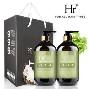 [Hr24] 단백질 대용량 약산성 두피 샴푸 1000ml x 2개 실속 선물세트