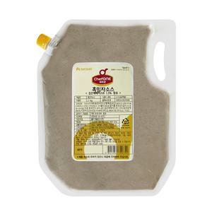 쉐프원 흑임자소스 2kg/청정원 소스/드레싱