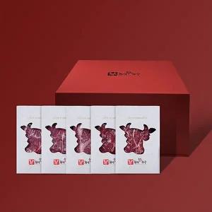 [횡성축협한우][25년 추석명절 순차발송] 횡성한우 레드세트 1++등급(근내지방도7이상)