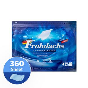 프로닥스 고농축 더블액션 시트세제 세탁세제 12팩(360매) /통돌이 드럼세탁기 겸용 종이세제