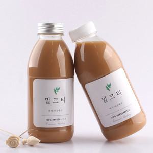 PET 밀크티 500ml 100개 공병 더치병 플라스틱병 밀크티병 페트병 더치커피병 주스병