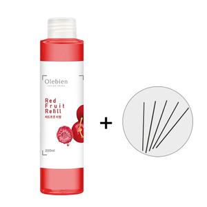 올레비엔 허브타임 리필방향제200ml_레드프룻/디퓨저/디퓨져/차량용