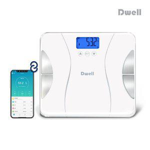 [디웰] 듀얼 스마트 체지방 체중계 BTS-186W 화이트 인바디 체중계