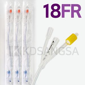 세운 멸균 폴리카테타 3way 18FR 1개 소변줄 카테터