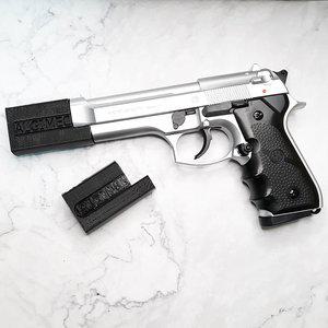 아카데미 M92 건스톰 M92FS 소음기 토이스타 비비탄총 에어소프트건 전동건