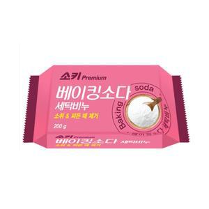 무궁화 소키 베이킹소다 세탁비누 200g (제조일20.12.07)