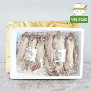 [삼촌밥먹자]동해안 어획 자연산 반건조 손질 물가자미(미주구리) 선물세트 1kg