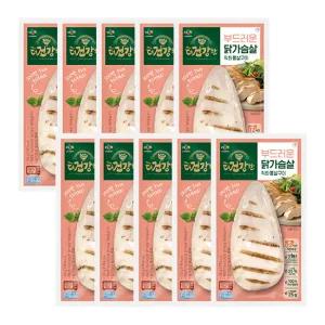 [CJ제일제당] 더건강한 닭가슴살 직화 통살구이100g*10개