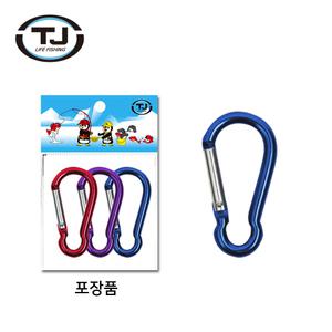 TJ코리아 카라비너 3mm 다용도 고리 등산 퀵링크 캠핑
