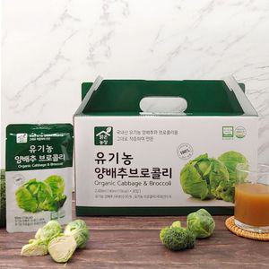 맑은농장 유기농양배추브로콜리 80ml 30포