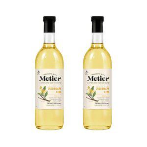 메티에 리치바닐라 시럽 750ml x2개