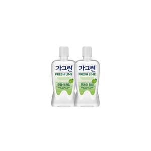 가그린 라임 입냄새제거제 가글 750ml 2개