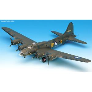 아카데미과학 1/72 미육군 B-17F 플라잉포트리스 멤피스벨 폭격기 12495 비행기 모형 프라모델