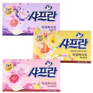 샤프란 아로마시트 티슈형 섬유유연제 향선택1P