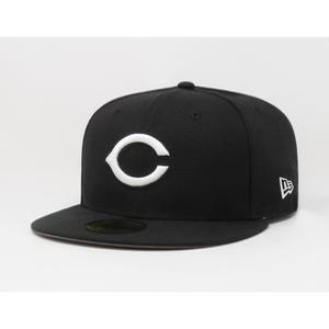 뉴에라 [슈즈네][정품] MLB 신시내티 레즈 베이직 사이즈캡 커스톰 야구모자 블랙 엠엘비 메이저리그 선수모자 5950-08-003