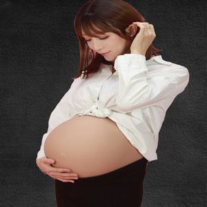 임산부체험복 임신체험 가짜배 소품 산모 실리콘 만삭 예비엄마 남편