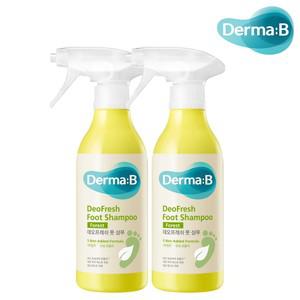 데오프레쉬 풋샴푸 포레스트 400ml 2개