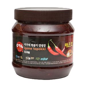 이가네 떡볶이 양념장(1.5kg) 블랙라벨 오리지널 (1.5kg)