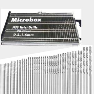 미니 소형 드릴비트 드릴날 목공 전자제품 미세 정밀작업 0.3mm-1.6mm 20P