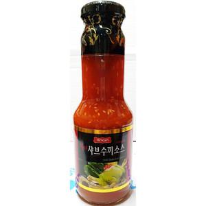 수끼소스(칠리샤브 300ML) X12 업소용 샤브 양념 소스