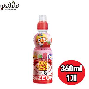 팔도 빅뽀로로 제로 딸기맛 360ml, 1개/어린이음료