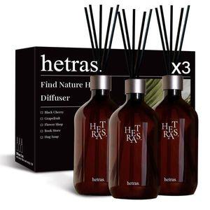 헤트라스 1+1+1 프리미엄 대용량 디퓨저 라튤립샤워향 x 500ml x 3개