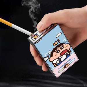 담배케이스 라이터 일반담배 짱구 캐릭터 에쎄담배