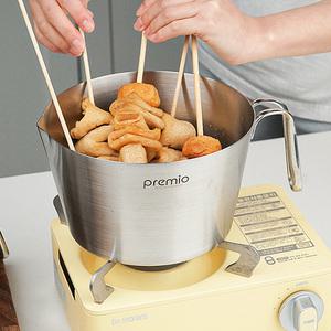 키친아트 IH 국내산 스텐430 계량 멀티팟 16cm 18cm 20cm 계량컵 캠핑냄비 주전자 미니냄비 라면 다용도