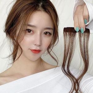 부분가발 옆머리 똑딱이 헤어피스 3p S컬 웨이브