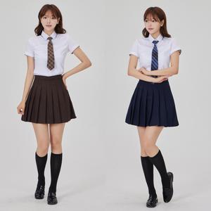 [기타]교복몰 (대여) 단색 여자치마(2color) 교복 학생복
