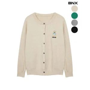 [하프클럽/BNX]여성 드림 베어 라운드넥 가디건