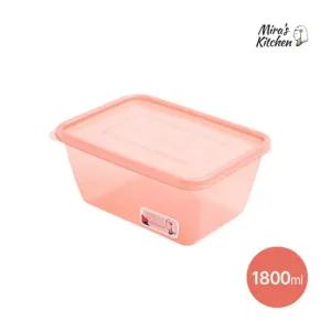 밀폐용기 김장 장아찌 깍두기 김치통 미라클통 황토 1800ml