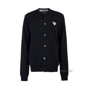 [꼼데가르송](김해점) FW24 공용 하트 와펜 가디건 AX N061 051 1 BLACK
