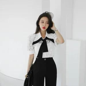 [다바걸]파르쥬블라우스