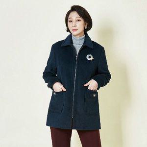 [NS홈쇼핑]포켓 니트배색 집업 하프코트 1종[34881195]