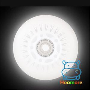 어린이용 LED 휠 샤인 플래시 인라인 스케이트 타이어, 밝은 로드, 마그네틱 코어, 롤러 60mm, 4 개