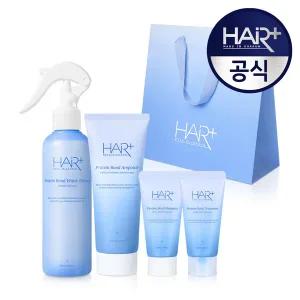 [헤어플러스] 극손상모 헤어에센스 미스트 단백질 간편케어 선물세트