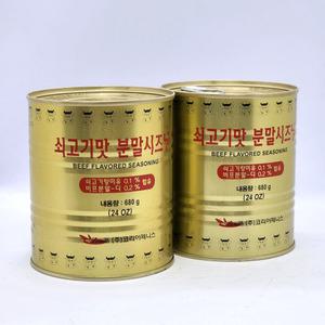 코리아제니스 소가루 소고기 분말 시즈닝 육수조미료 680g