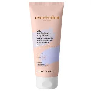 Evereden 어린이 멀티 비타민 바디 로션 190ml6.7액량 온스 쿨 피치: 부드럽고 무독성 모이스처라이징 키즈