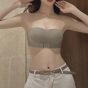 어니븐 앞후크 브라탑 백버클 자세 볼륨 수면 끈없는 (WFGKTKI)