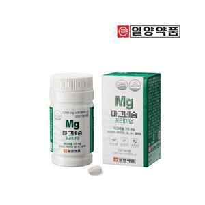 6종기능성 마그네슘315mg 비타민4종 일양약품 MG마그네슘프리미엄 60정 2달분 셀레늄 엽산 해조분말