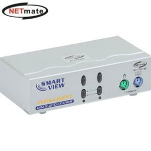 KVM DVI 스테레오케이블 2대1 스위치PS2 IC-1712-ID 오디오케이블 젠더