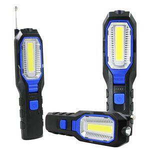 픽업툴추가된 LED COB 랜턴 작업등 후레쉬 자석 6