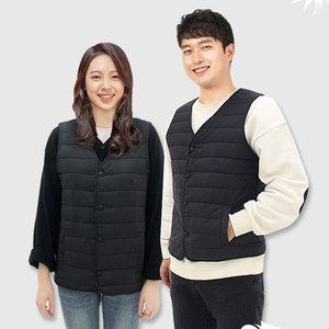 335 남성 여성 경량 패딩 조끼 얇은 초경량 베스트