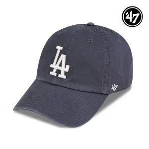 [47brand]47 브랜드 LA다저스 MLB 남자 여성 엠엘비 볼캡 야구 모자 빈티지 네이비 B-RGW12GWSNL-VNF